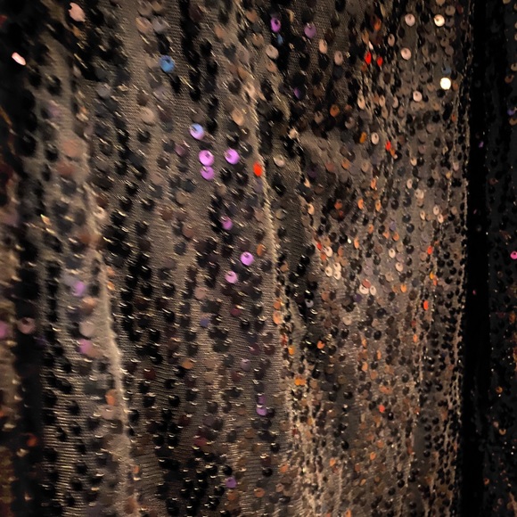 Black Sequin Tank - Picture 3 of 3